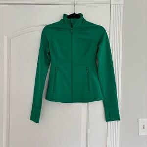 Girlfriend collective Emerald Green Full-Zip fitness Jacket